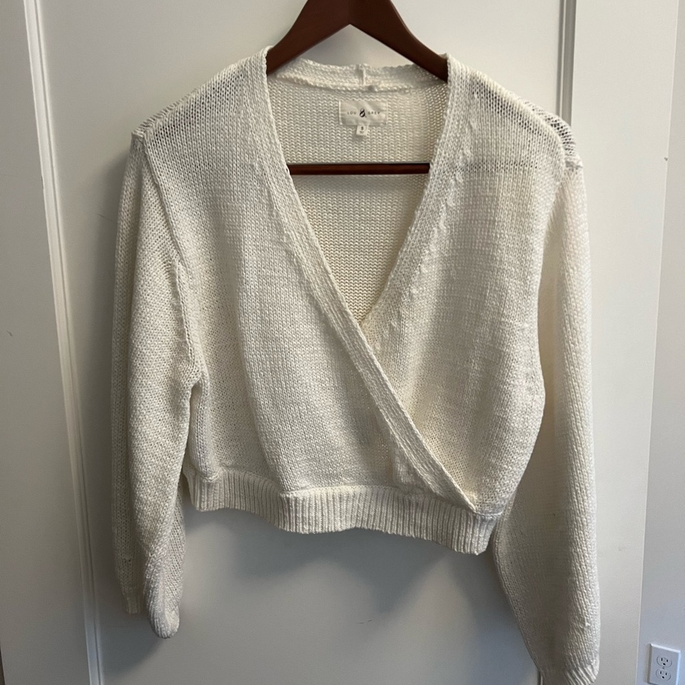 Lou & Grey Wrap Sweater